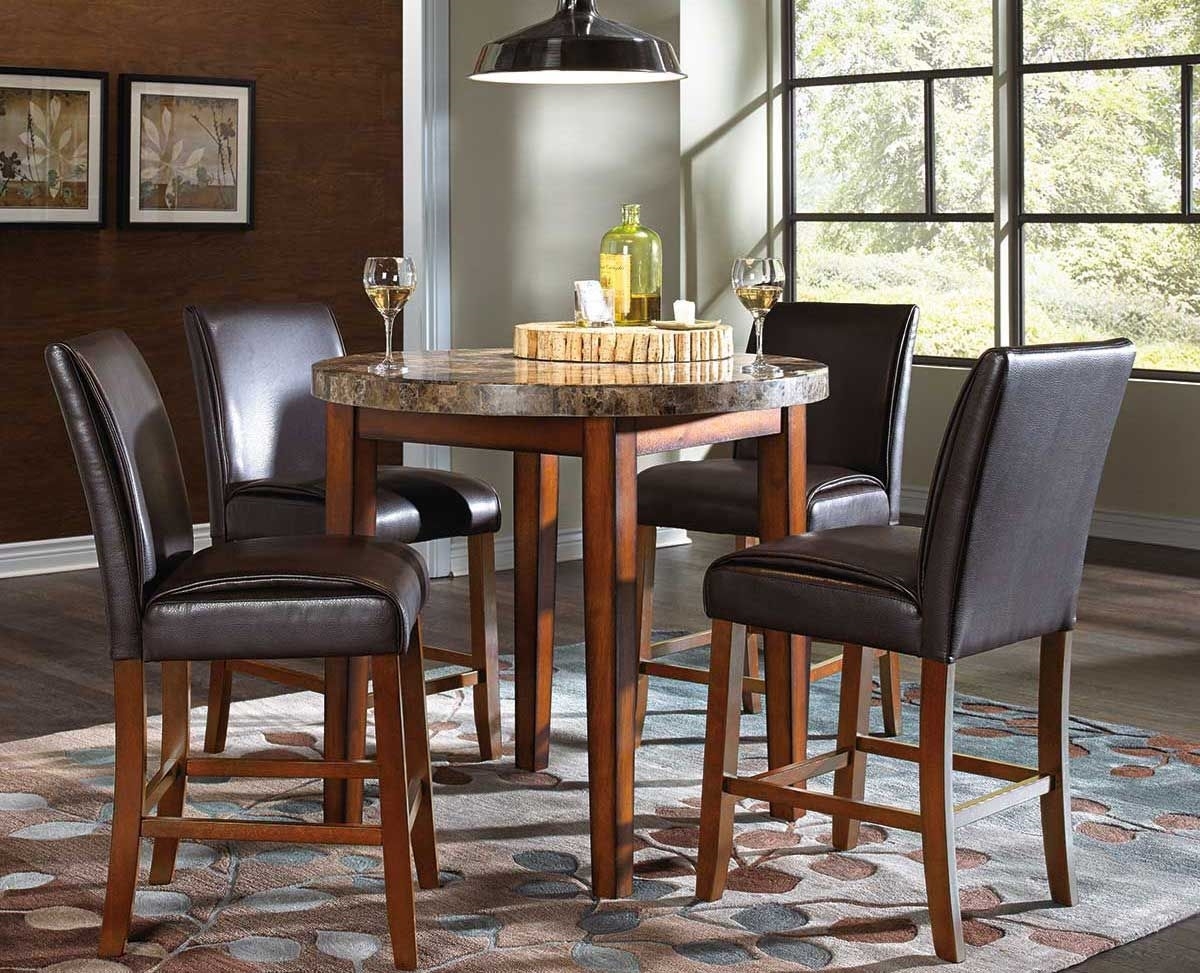 Monte Carlo 5 Pc Counter Dining Set | Badcock &more