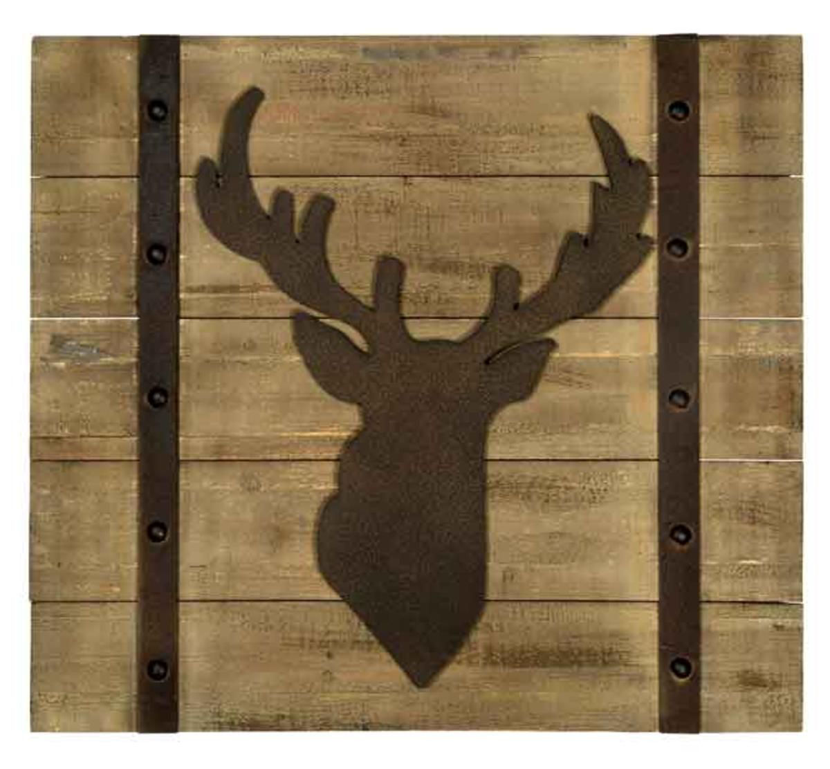 DEER HEAD WALL ART Badcock Home Furniture &more