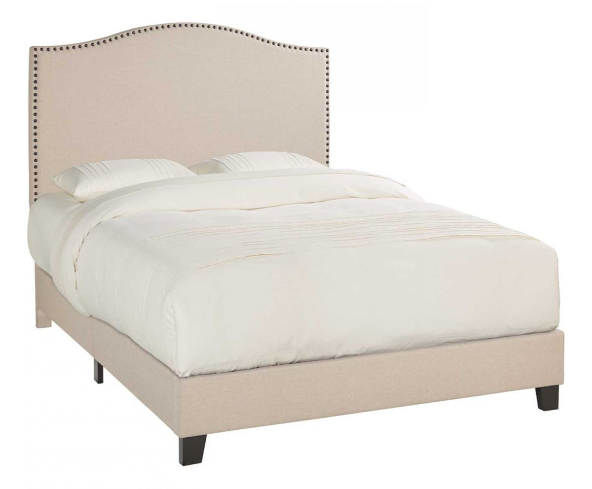 FLAX II QUEEN UPHOLSTERED BED | Badcock Home Furniture &more