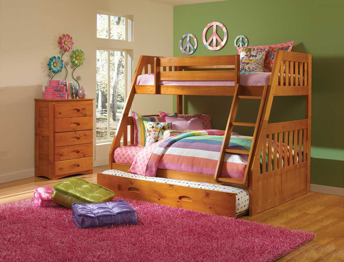sturdy bunk beds twin over full