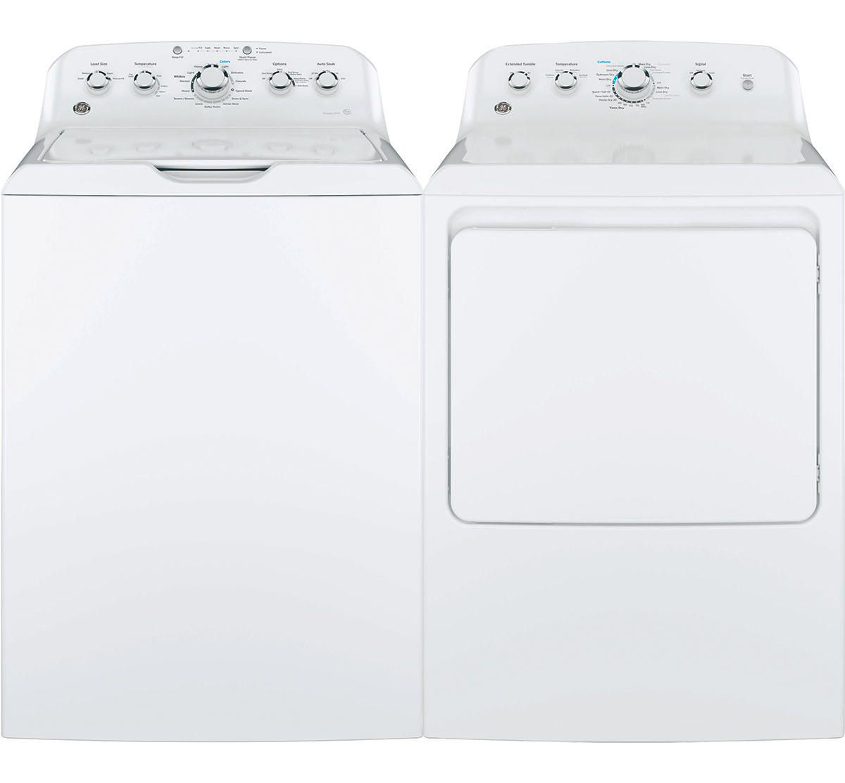 GE Top Load Washer & Dryer Pair | Badcock Home Furniture