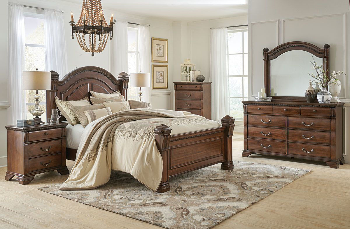 queen badcock bedroom furniture set