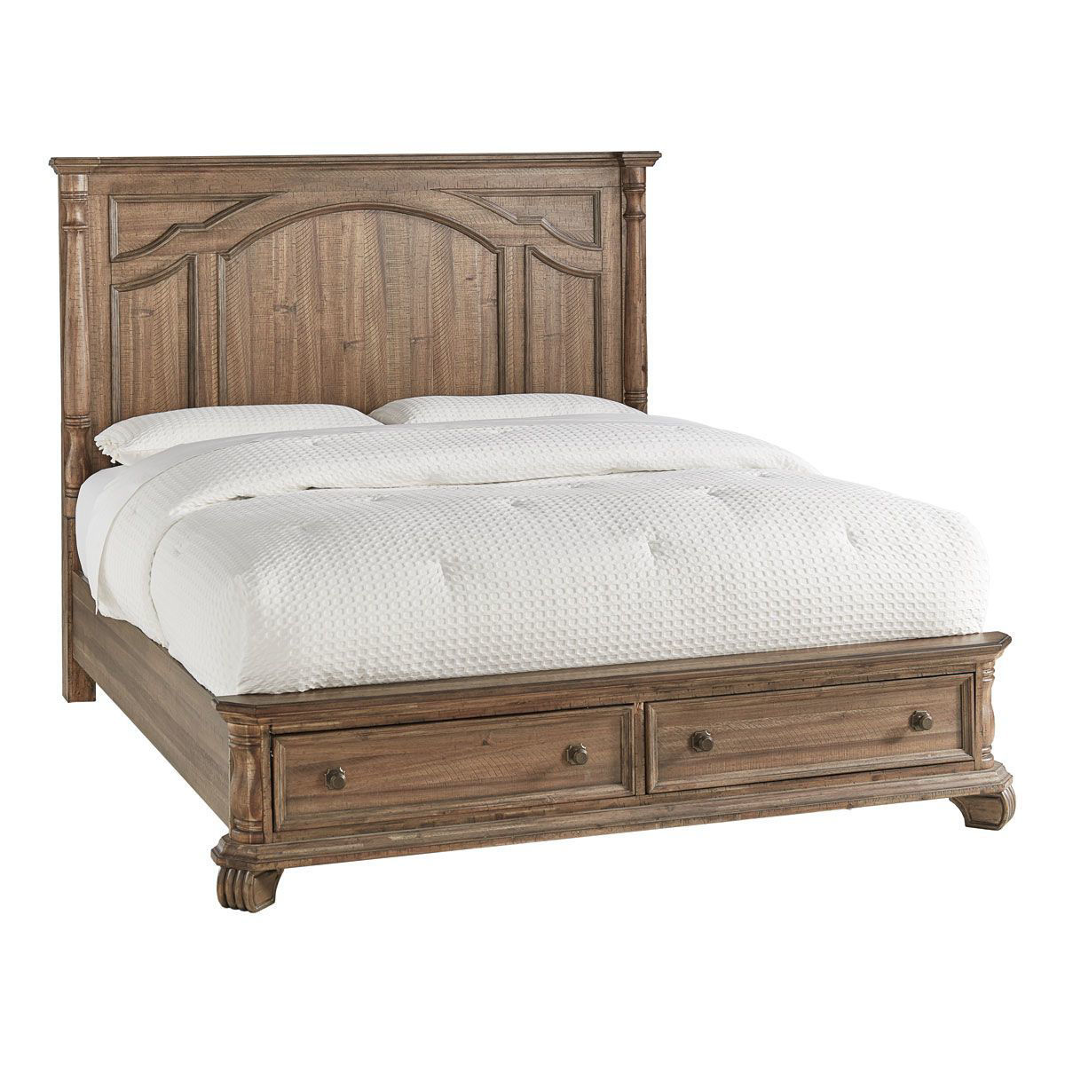 HANOVER COMPLETE KING STORAGE BED | Badcock Home Furniture &more