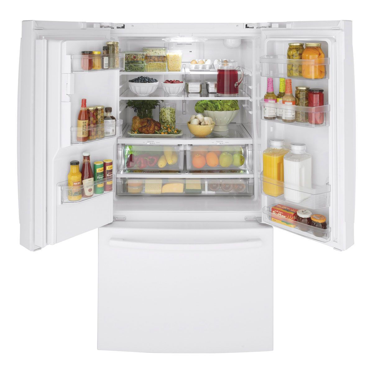 GE French Door Refrigerator: The Epitome Of Space, Style, And Convenience