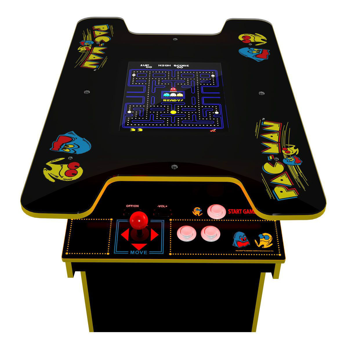 ARCADE 1UP PAC-MAN HEAD TO HEAD ARCADE TABLE | Badcock Home Furniture &More