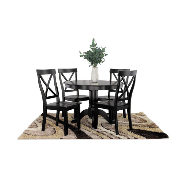 LOUIE 5PC DINING SET  Badcock Home Furniture &more