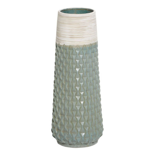 Picture of GREEN CERAMIC HANDMADE VASE