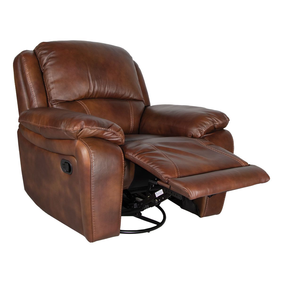 BRYANT LEATHER POWER RECLINER Badcock Home Furniture &More