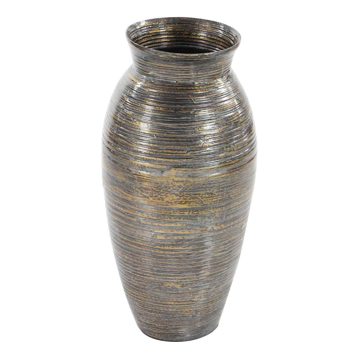 Picture of BROWN PLANT FLOOR VASE