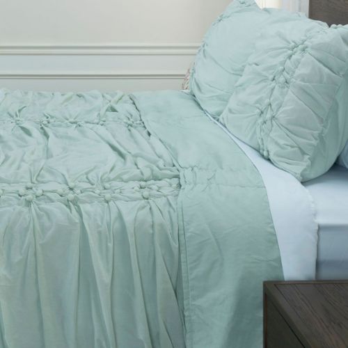 Picture of SOFT BLUE 3 PIECE QUEEN LINEN SET