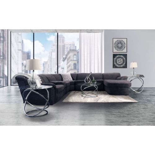Picture of EVERYTHING 4PC POWER RECLINING SECTIONAL WITH SLEEPER & RAF STORAGE CHAISE