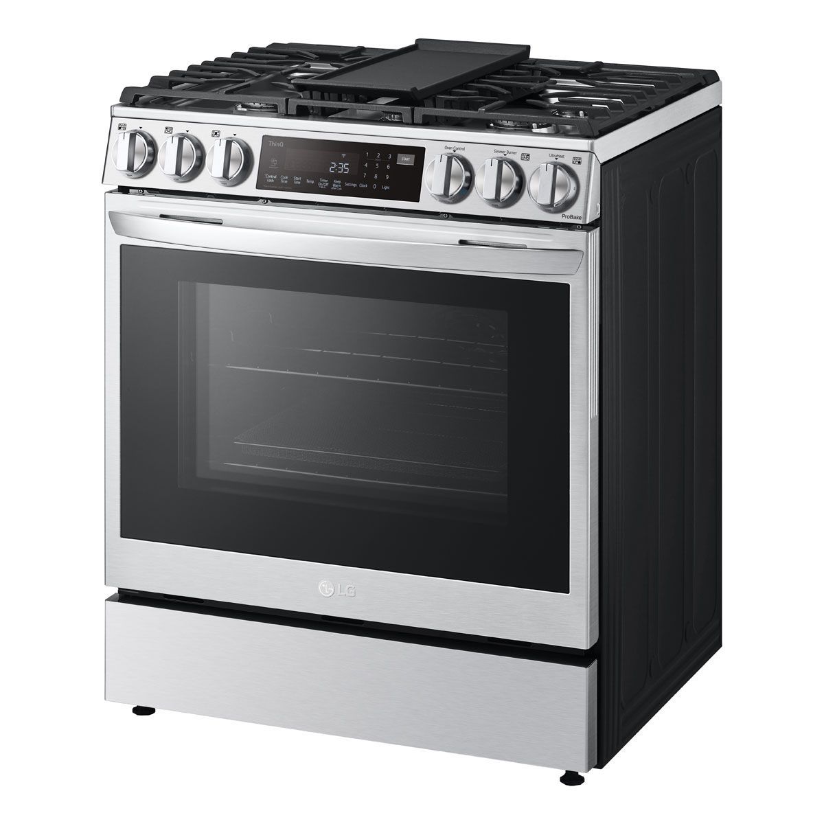 LG 6.3 cu. ft. Slide-In Gas Range WiFi Enabled w/ ProBake Convection 