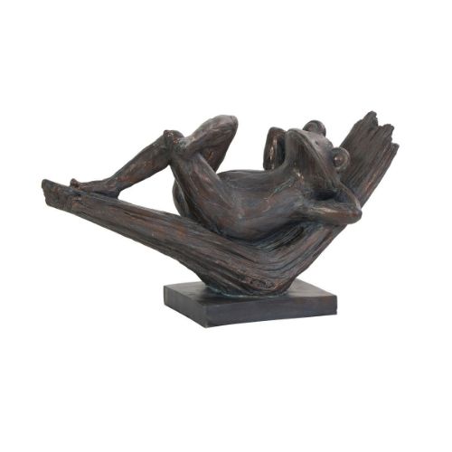 Picture of BRONZE RELAXING FROG