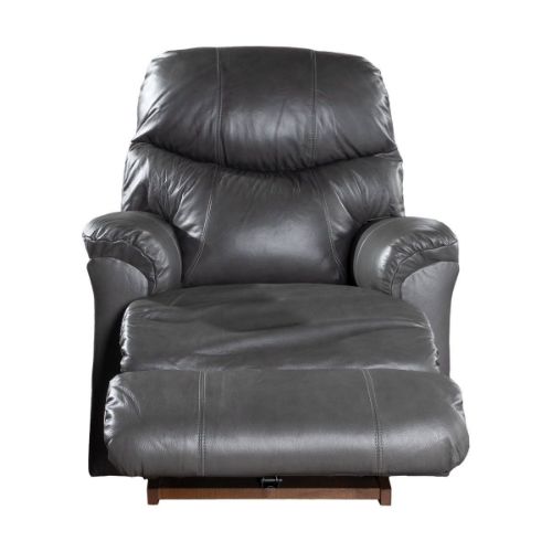 Picture of ARTHUR GREY LEATHER ROCKER RECLINER