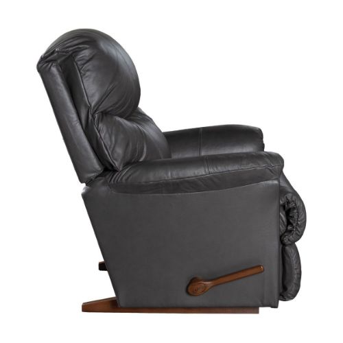 Picture of ARTHUR GREY LEATHER ROCKER RECLINER