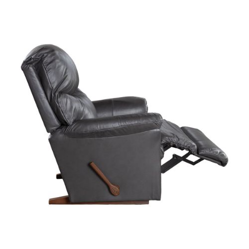 Picture of ARTHUR GREY LEATHER ROCKER RECLINER