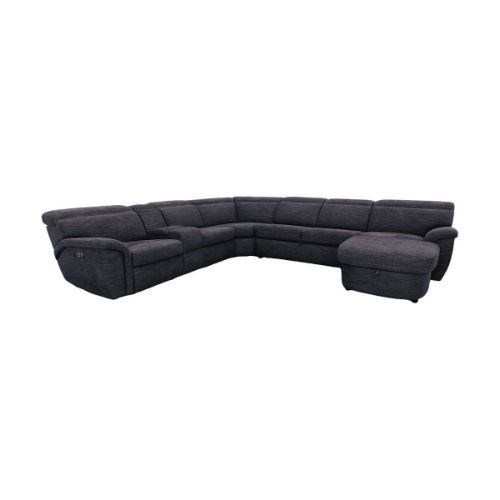 Picture of EVERYTHING 4PC POWER RECLINING SECTIONAL WITH SLEEPER & RAF STORAGE CHAISE