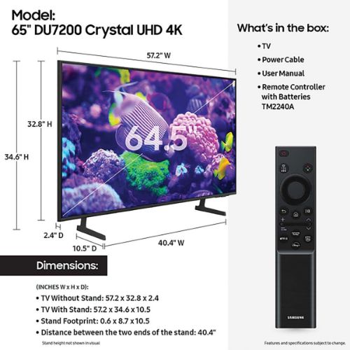 Picture of SAMSUNG 75" 4K SMART 4K ULTRA HD LED