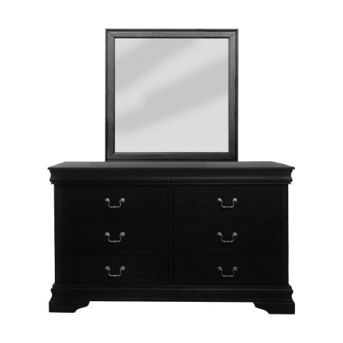 Picture of PHILIP BLACK 3 PC QUEEN BEDROOM SET