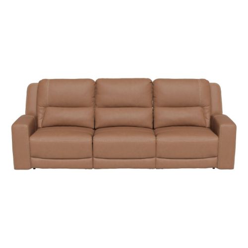 Picture of DAXTON 3PC LEATHER DUAL POWER RECLINING SOFA