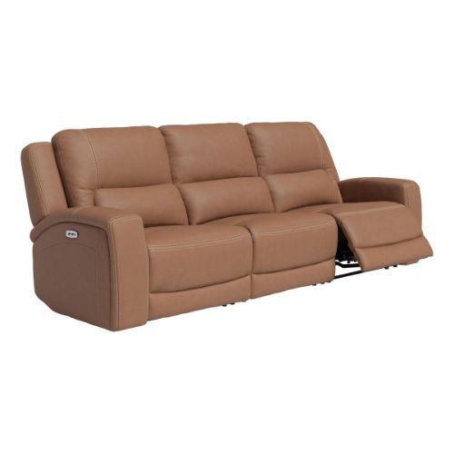 Picture of DAXTON 3PC LEATHER DUAL POWER RECLINING SOFA