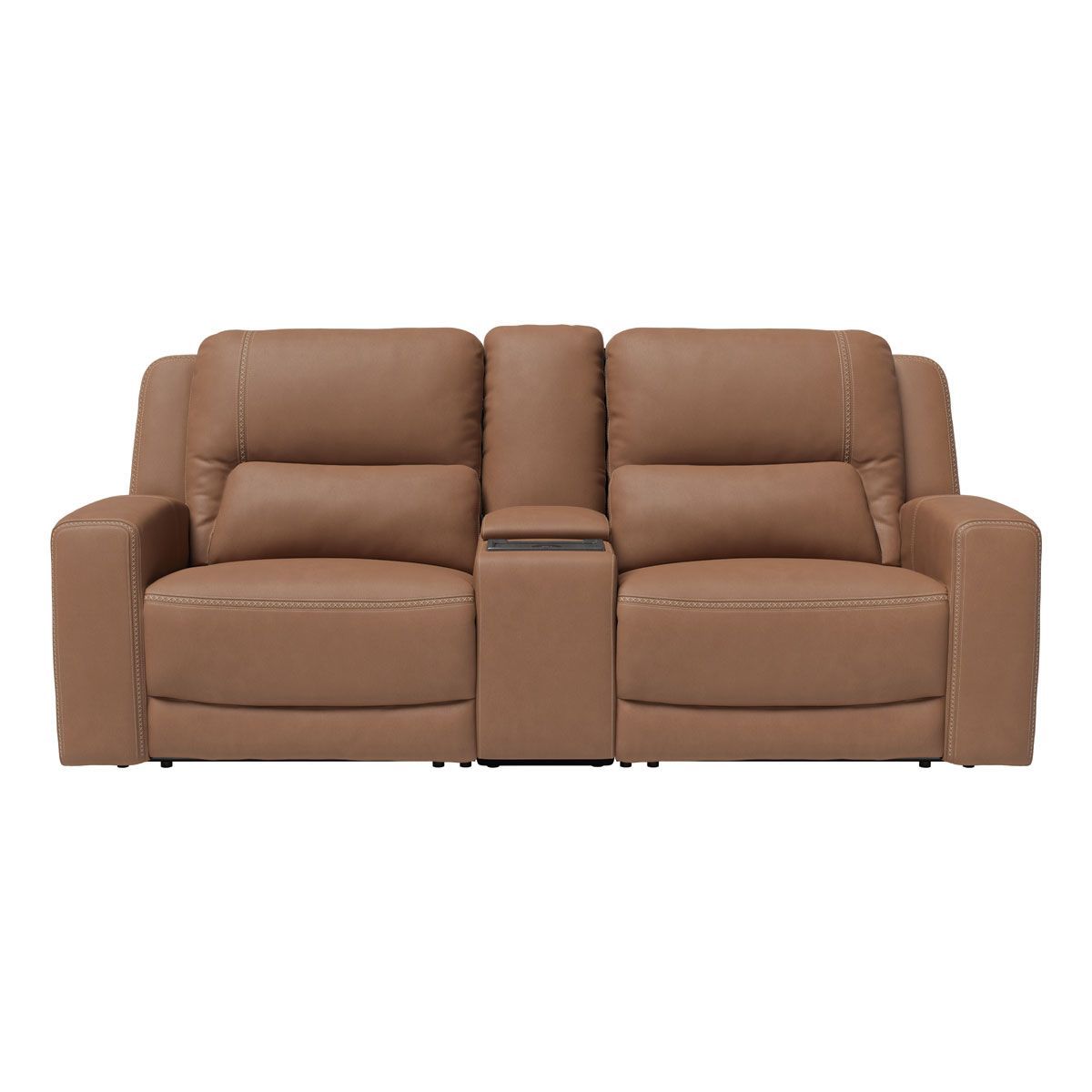 Picture of DAXTON 3PC LEATHER DUAL POWER RECLINING CONSOLE LOVESEAT